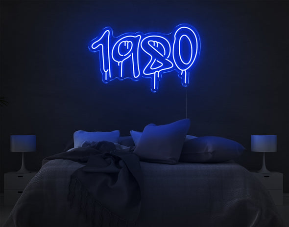 1980 LED Neon Sign