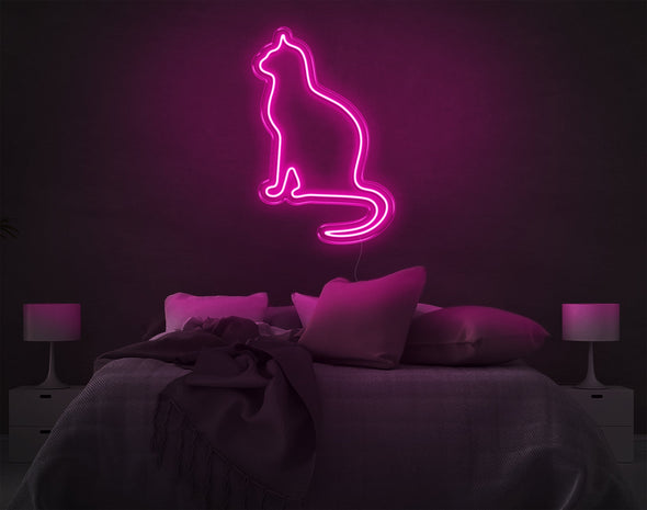 Cat LED Neon Sign