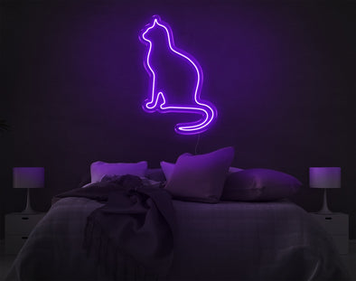 Cat LED Neon Sign