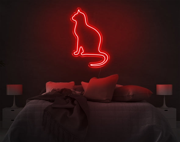 Cat LED Neon Sign