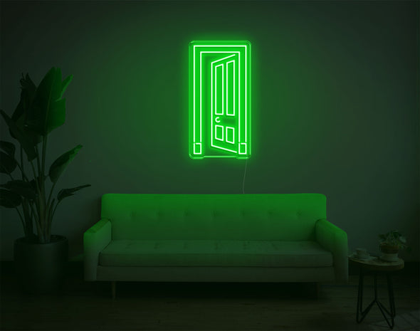 Door LED Neon Sign