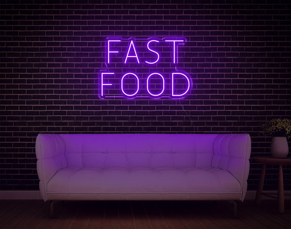 Fast Food LED Neon Sign