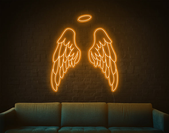 Angel Wings With Halo