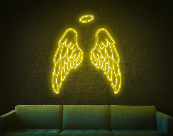 Angel Wings With Halo