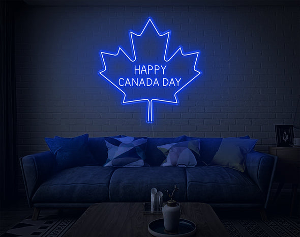 Happy Canada Day LED Neon Sign