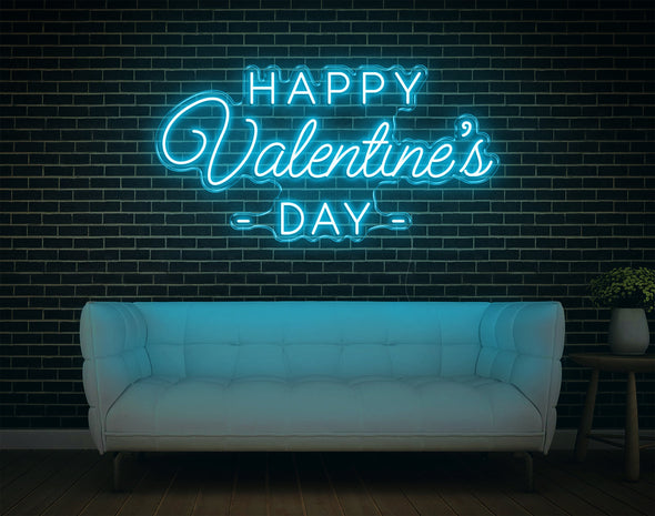 Happy Valentine's Day LED Neon Sign