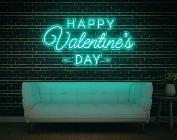 Happy Valentine's Day LED Neon Sign