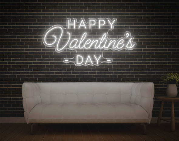 Happy Valentine's Day LED Neon Sign