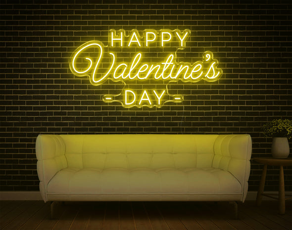 Happy Valentine's Day LED Neon Sign