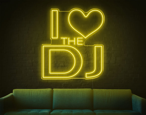 I Love The Dj LED Neon Sign