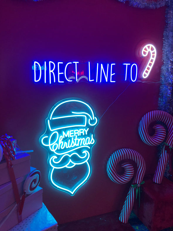 Candy Cane LED neon sign