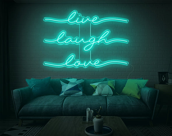 Live Laugh Love LED Neon Sign