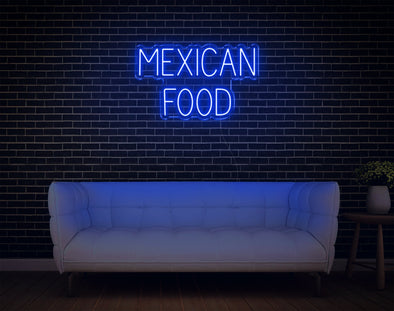 Mexican Food LED Neon Sign