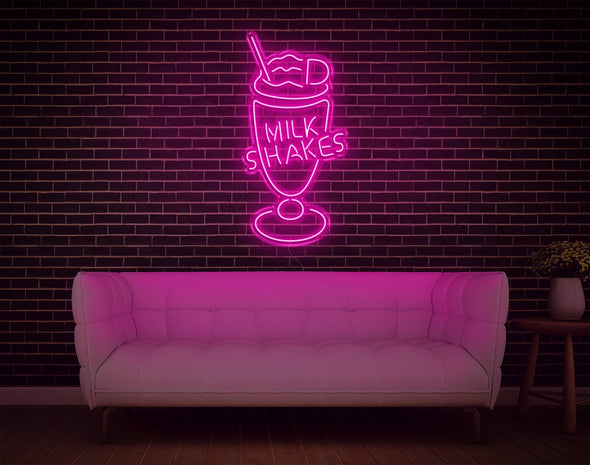 Milk Shakes LED Neon Sign