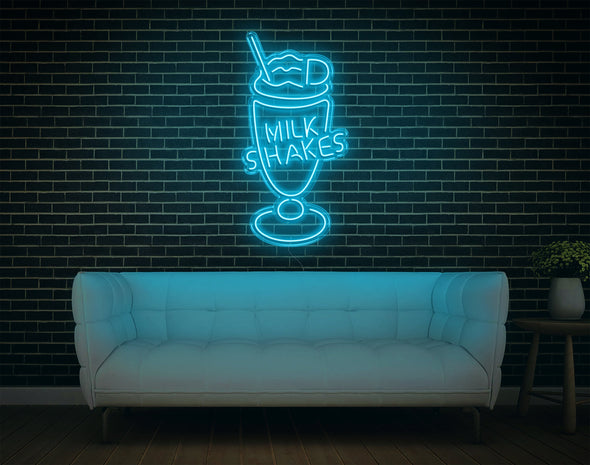 Milk Shakes LED Neon Sign