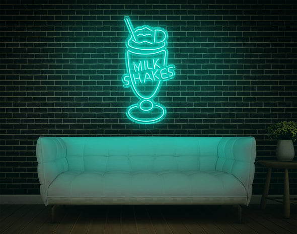 Milk Shakes LED Neon Sign