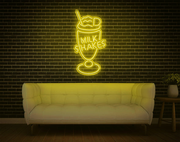 Milk Shakes LED Neon Sign