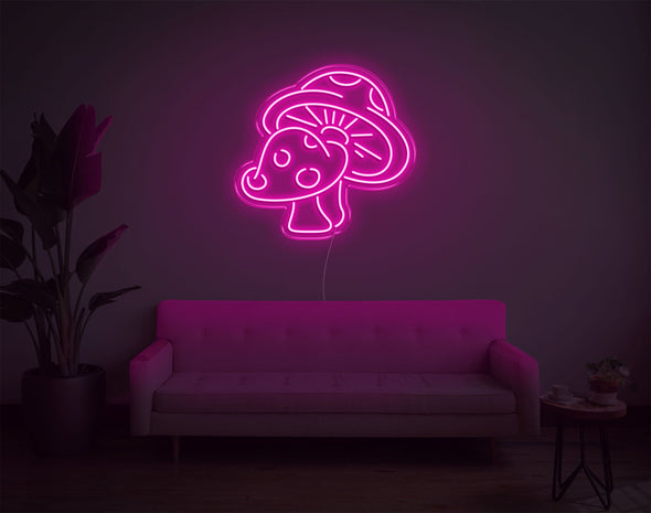 Mushroom LED Neon Sign