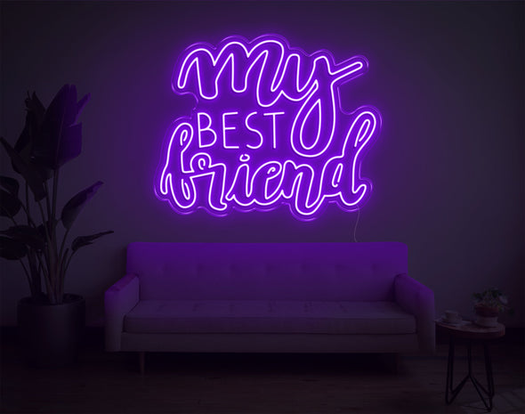 My Best Friend LED Neon Sign