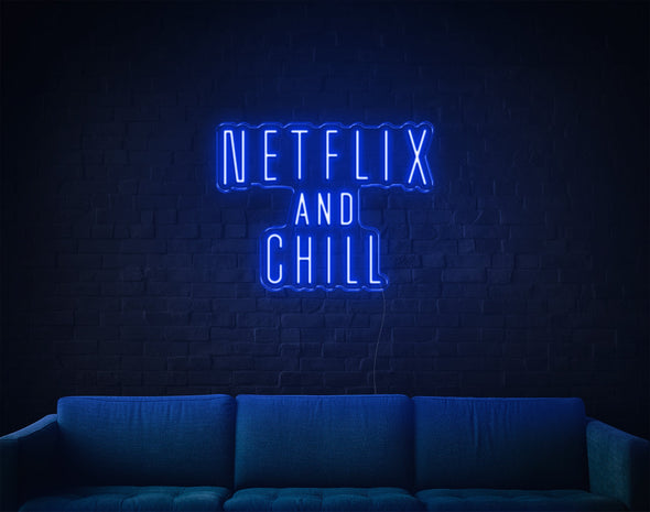 Netflix And Chill LED Neon Sign