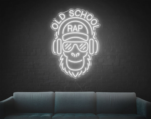 Old School Rap LED Neon Sign