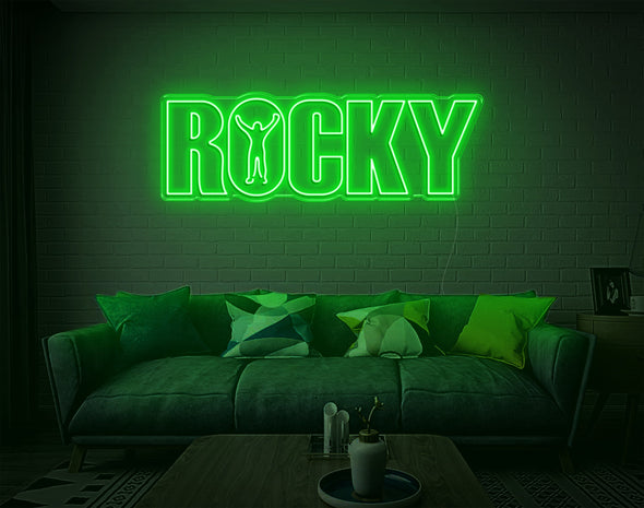 Rocky LED Neon Sign