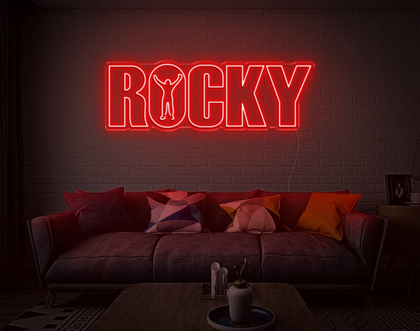 Rocky LED Neon Sign