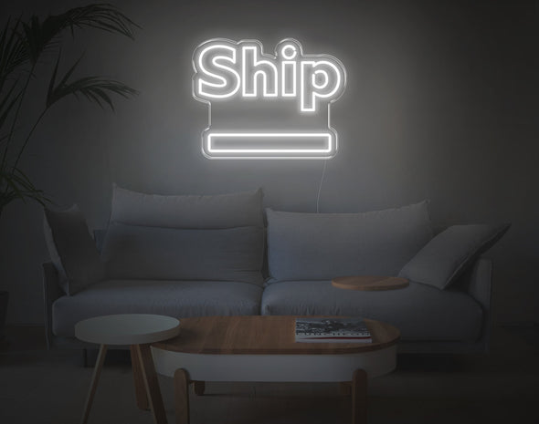 Ship LED Neon Sign