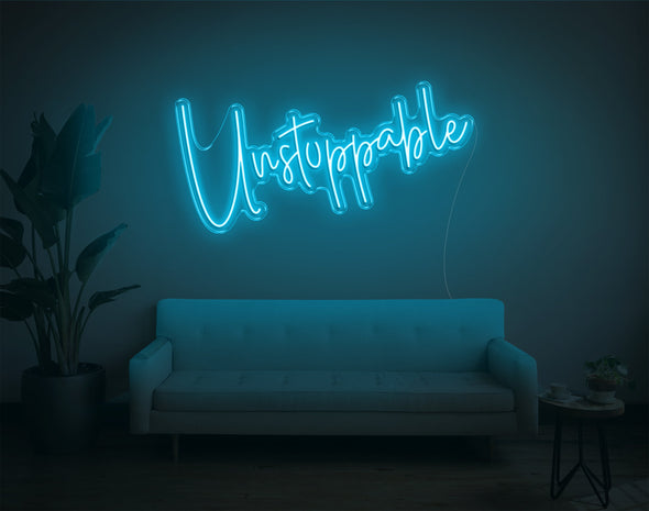 Unstoppable LED Neon Sign