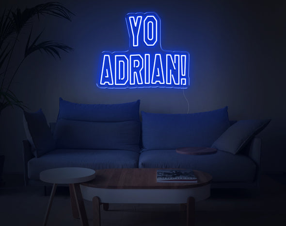 Yo Adrian! LED Neon Sign